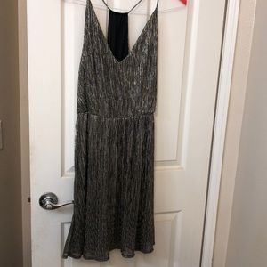 F21 Plus size Silver cocktail dress
